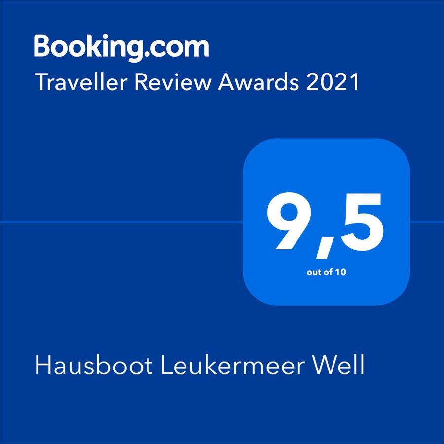 Hausboot Leukermeer Well Well  Extérieur photo